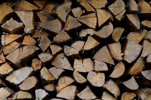 薪の保存法について